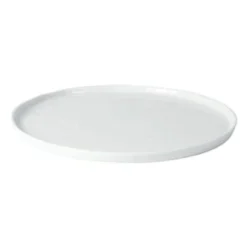 Pomax Assiettes Plates Assiette Plate En Porcelaine Blanc