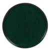 Maisons Du Monde Assiettes Plates Assiette Plate En Porcelaine Verte Et Dorée - Lot De 6