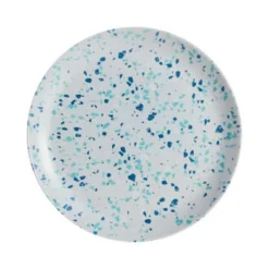 Luminarc Assiettes Plates Assiette Plate Turquoise D25cm -Assiettes Soldes Magasin assiette plate granit d25cm 3
