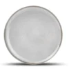 ONA Assiettes à Dessert Assiette Plate Gris Ø 19,5cm - Lot De 4