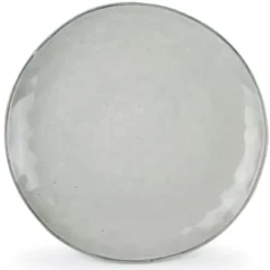 Salt&Pepper Assiettes Plates Assiette Plate Gris Ø 19,5cm - Lot De 4