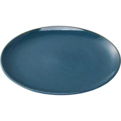 Stalgast Assiettes Plates Assiette Plate Porcelaine Bleue Ø 200 Mm