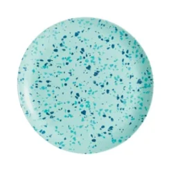 Luminarc Assiettes Plates Assiette Plate Turquoise D25cm -Assiettes Soldes Magasin assiette plate turquoise d25cm 3