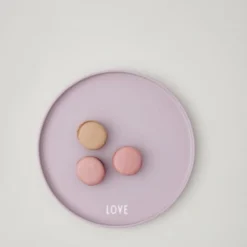 Design Letters Assiettes Plates Assiette Porcelaine Lavande D22cm -Assiettes Soldes Magasin assiette porcelaine lavande d22cm 3