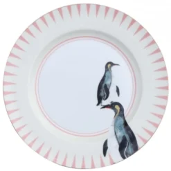 Yvonne Ellen Assiettes Plates Assiettes Animaux En Porcelaine D27cm - Lot De 4 -Assiettes Soldes Magasin assiettes animaux en porcelaine d27cm lot de 4 2