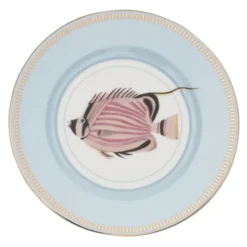 Yvonne Ellen Assiettes Plates Assiettes En Porcelaine Animaux Marins D20cm - Lot De 4 -Assiettes Soldes Magasin assiettes en porcelaine animaux marins d20cm lot de 4 3