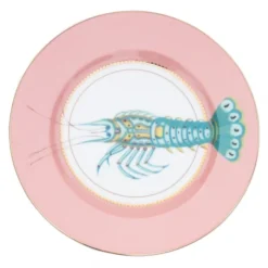 Yvonne Ellen Assiettes Plates Assiettes En Porcelaine Animaux Marins D20cm - Lot De 4 -Assiettes Soldes Magasin assiettes en porcelaine animaux marins d20cm lot de 4 4