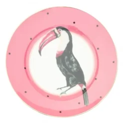 Yvonne Ellen Assiettes à Dessert Assiettes En Porcelaine Safari D16cm - Lot De 4 -Assiettes Soldes Magasin assiettes en porcelaine safari d16cm lot de 4 4