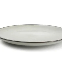 ONA Assiettes Plates Assiettte Creuse 21,5xH4cm Blanc - Lot De 4 -Assiettes Soldes Magasin assiettte creuse 21 5xh4cm blanc lot de 4 4