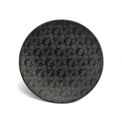 Medard De Noblat Assiettes à Dessert Coffret 6 Assiettes Dessert Noires