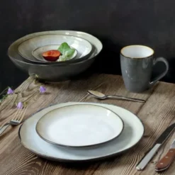 Medard De Noblat Coffret 6 Assiettes Plates D28cm -Assiettes Soldes Magasin coffret 6 assiettes plates d28cm 3