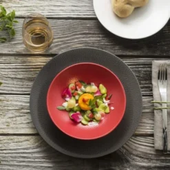 Medard De Noblat Assiettes Creuses Coffret 6 Assiettes Salade Et Pâtes D19cm -Assiettes Soldes Magasin coffret 6 assiettes salade et pates d19cm 2