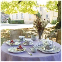 Mathilde M Coffret De 4 Assiettes à Dessert D20,5cm -Assiettes Soldes Magasin coffret de 4 assiettes a dessert d20 5cm 8