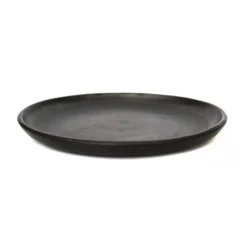 Bazar Bizar Assiettes Plates Grande Assiette En Terracotta Noire
