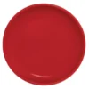 Olympia Lot De 12 Assiettes Plates Ø20cm Rouge