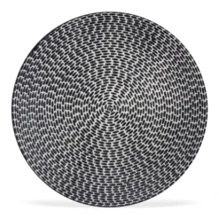 Table Passion Assiettes à Dessert Lot De 6 - Assiette à Dessert 21 Cm En Grès Noir