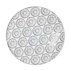 Table Passion Assiettes à Dessert Lot De 6 - Assiette à Dessert Chloé 21 Cm Anthracite En Grès Gris