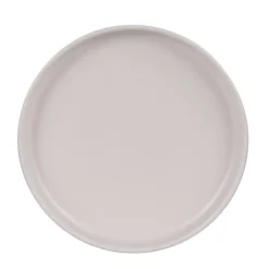 Table Passion Assiettes à Dessert Lot De 6 - Assiette à Dessert Crème 22 Cm En Grès Beige