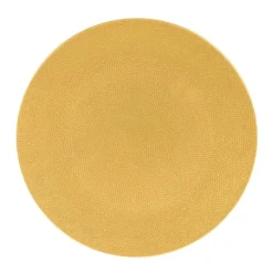 Table Passion Assiettes à Dessert Lot De 6 - Assiette à Dessert Safran 21 Cm En Grès Jaune