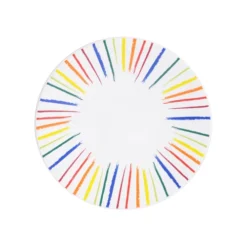 Little Marcel Assiettes à Dessert Lot De 6 - Assiette à Pain Littel Marcel 16 Cm En Grès Multicolore