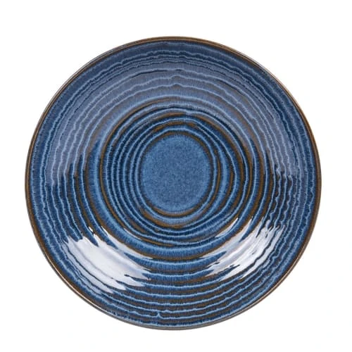 Table Passion Assiettes Creuses Lot De 6 - Assiette Creuse 22 Cm En Faïence Bleu 1 Table Passion Assiettes Creuses Lot De 6 - Assiette Creuse 22 Cm En Faïence Bleu