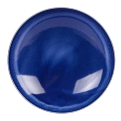 Trend'up Assiettes Creuses Lot De 6 - Assiette Creuse 22 Cm En Grès Bleu