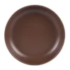 Table Passion Assiettes Creuses Lot De 6 - Assiette Creuse Chocolat 22 Cm En Grès Marron