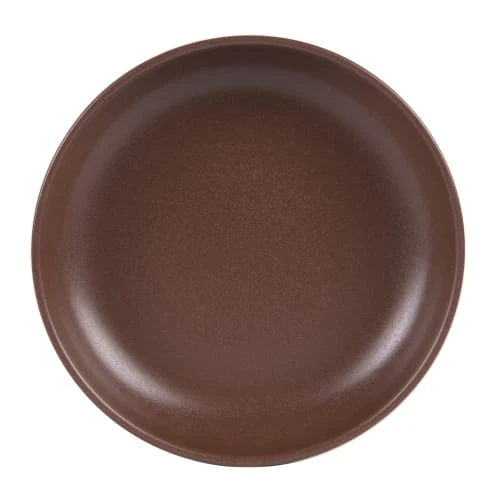 Table Passion Assiettes Creuses Lot De 6 - Assiette Creuse Chocolat 22 Cm En Grès Marron 1 Table Passion Assiettes Creuses Lot De 6 - Assiette Creuse Chocolat 22 Cm En Grès Marron