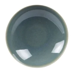 Trend'up Assiettes Creuses Lot De 6 - Assiette Creuse Lagon 22 Cm En Grès Bleu