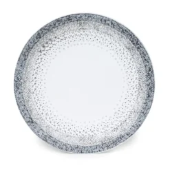 Table Passion Assiettes Plates Lot De 6 - Assiette Plate 27 Cm En Grès Gris