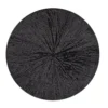 Table Passion Assiettes Plates Lot De 6 - Assiette Plate 27 Cm En Grès Noir