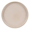 Table Passion Assiettes Plates Lot De 6 - Assiette Plate Sable 26 Cm En Grès Beige