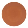 Table Passion Assiettes Plates Lot De 6 - Assiette Plate Terra 27 Cm En Grès Orange