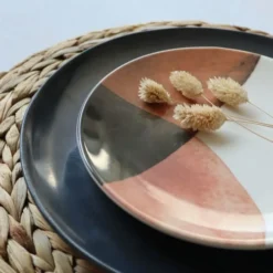 Novastyl Assiettes Plates Lot De 6 Assiettes à Dessert En Grès 19cm 6 Novastyl Assiettes Plates Lot De 6 Assiettes à Dessert En Grès 19cm -Assiettes Soldes Magasin lot de 6 assiettes a dessert en gres 19cm 2