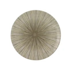 Novastyl Lot De 6 Assiettes à Dessert En Porcelaine Sable D21cm