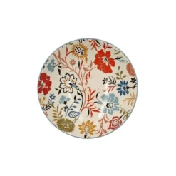 Novastyl Assiettes Creuses Lot De 6 Assiettes Calottes En Grès 19cm