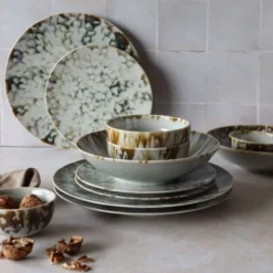 Novastyl Lot De 6 Assiettes Creuses En Porcelaine 21cm 11 Novastyl Lot De 6 Assiettes Creuses En Porcelaine 21cm -Assiettes Soldes Magasin lot de 6 assiettes creuses en porcelaine 21cm 5