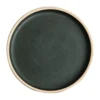 Olympia Assiettes Plates Lot De 6 Assiettes Plate Bord Droit 250 Mm Vert