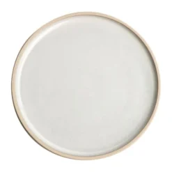Olympia Lot De 6 Assiettes Plates Bord Droit 180 Mm Blanche