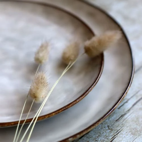 OGO Living Vaisselle De Noël Lot De 6 Assiettes Plates En Grès Gris 27,5cm 6 OGO Living Vaisselle De Noël Lot De 6 Assiettes Plates En Grès Gris 27,5cm – Image 6