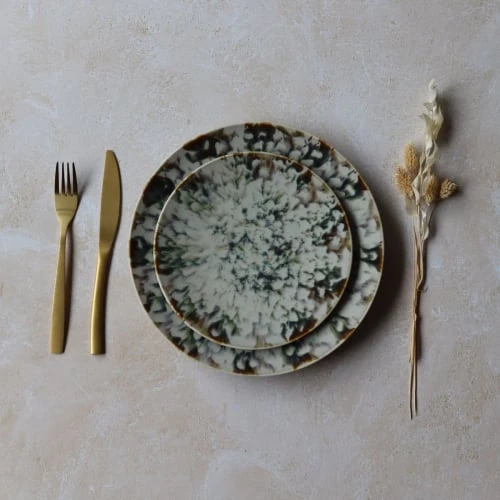 Novastyl Lot De 6 Assiettes Plates En Porcelaine 27cm 4 Novastyl Lot De 6 Assiettes Plates En Porcelaine 27cm – Image 4