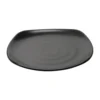 Kristallon Lot De 6 Assiettes Plates Noire 250 Mm