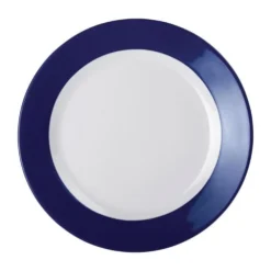 Kristallon Lot De 6 Assiettes Plates Ø26cm Bleue