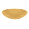 Table Passion Assiettes Creuses Lot De 6 - Grande Assiette Creuse Safran 25 Cm En Grès Jaune