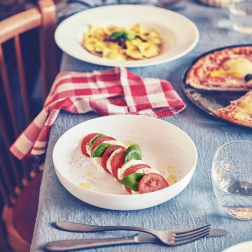 Luminarc Assiettes Creuses Petite Assiette Blanche Couscous D21cm 2 Luminarc Assiettes Creuses Petite Assiette Blanche Couscous D21cm – Image 2