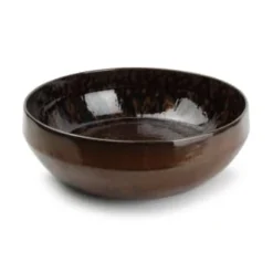 Salt&Pepper Assiettes De Présentation Plat à Servir 26xH8cm Brun - Lot De 4 -Assiettes Soldes Magasin plat a servir 26xh8cm brun lot de 4 3