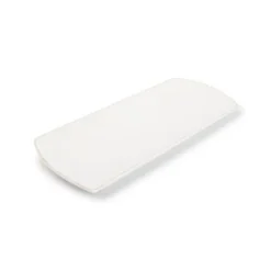 Salt&Pepper Assiettes De Présentation Plat à Servir 29x12,5cm Avec Bord Doré - Lot De 4