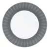 Table Passion Assiettes De Présentation Plat De Présentation Madras 31 Cm En Porcelaine Gris