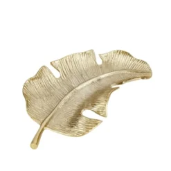 Artesà Assiettes Plates Plat De Service En Forme De Feuille En Aluminium Doré 10 Artesà Assiettes Plates Plat De Service En Forme De Feuille En Aluminium Doré -Assiettes Soldes Magasin plat de service en forme de feuille en aluminium dore 4