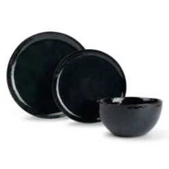 Salt&Pepper Assiettes Plates Service 12 Pièces Saphir